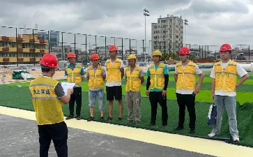 觀(guān)瀾中學(xué)運(yùn)動(dòng)場(chǎng)跑道、球場(chǎng)、環(huán)氧地