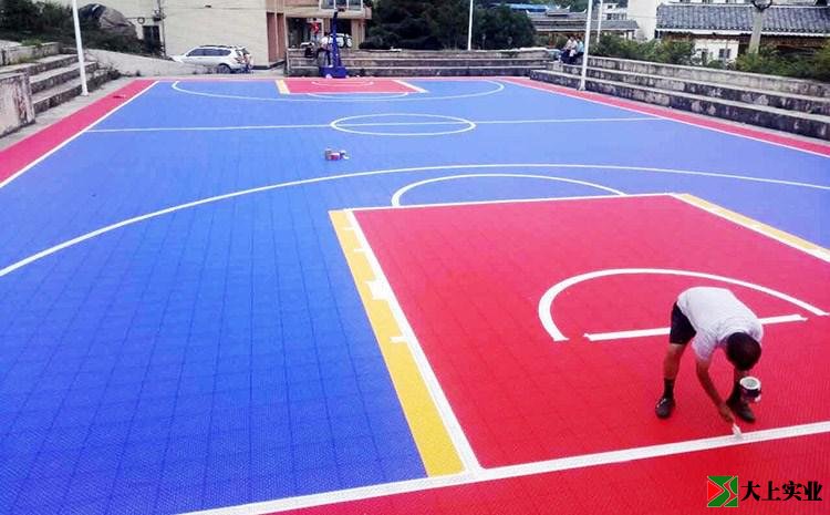 懸浮式拼裝地板場(chǎng)地