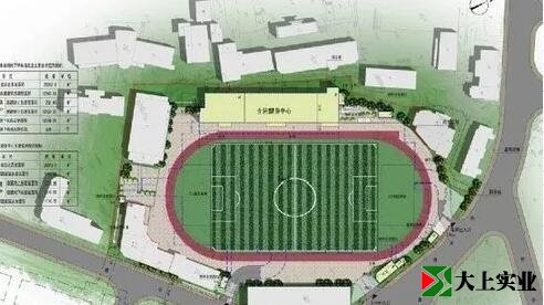 體育場(chǎng)示意圖