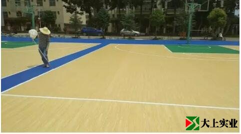 硅PU籃球場(chǎng)劃線