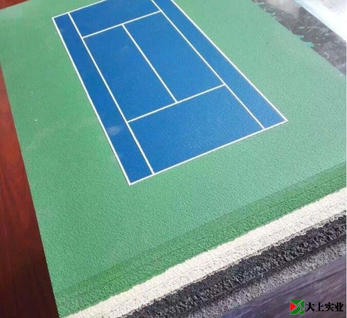 彈性丙烯酸網(wǎng)球場