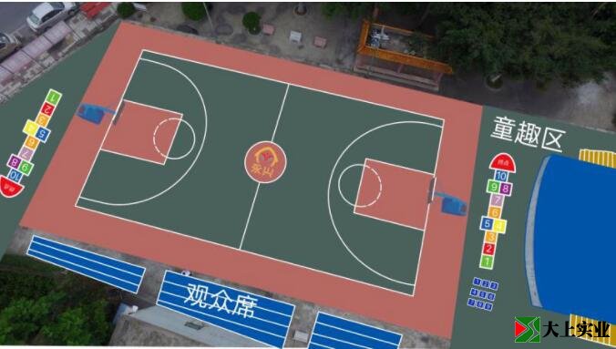 籃球場設(shè)計效果圖