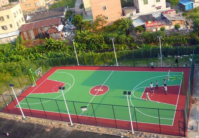 戶外籃球場(chǎng)建設(shè)