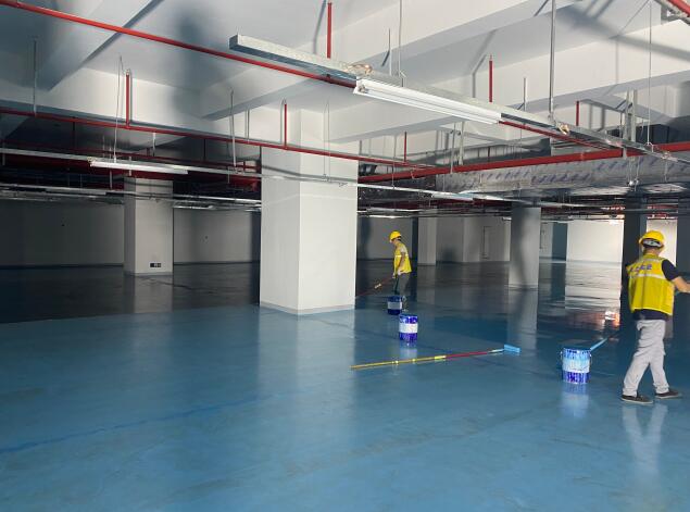 停車場(chǎng)刷地坪漆
