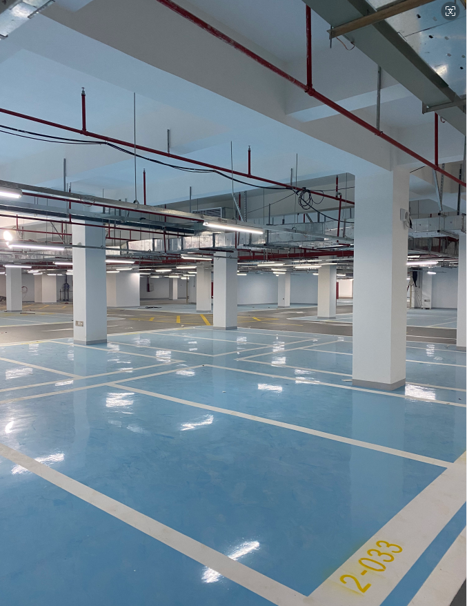 薯田蒲學(xué)校地下停車場(chǎng)地坪漆工程專業(yè)分包